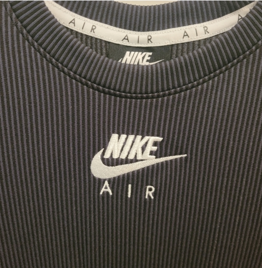 $55 Nike Bodycon Ribbed Dress In Black Size XS (size 4-6) - Picture 3 of 8